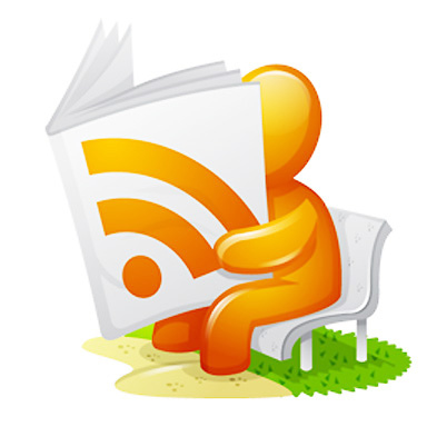 Image Source: www.iconspedia.com/icon/newspaper-rss-feed-1430.html, Creative Commons, Attribution-Noncommercial-No Derivative Works 2.0 Generic Person reading RSS News