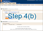Sharing Your Blogger Blog Step 4 (continued)