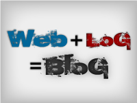 Web plus blog equals Blog
