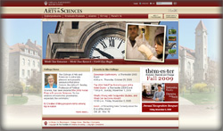 The College of Arts and Sciences home page