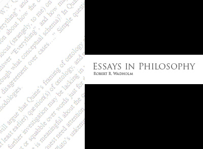 Essays in Philosophy